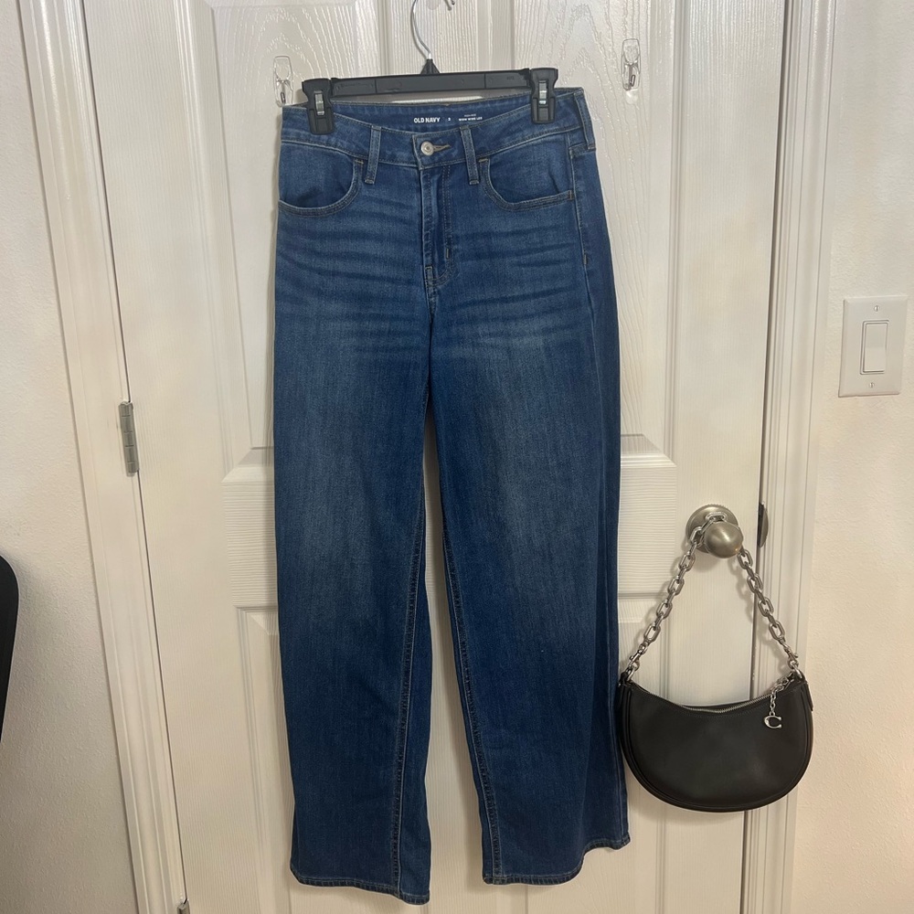 Old Navy Dark Blue Flare Jeans